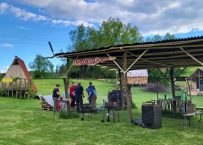 Luxusní stan Altana Letnia Nr3 - Herbergerowka Na Wsi *